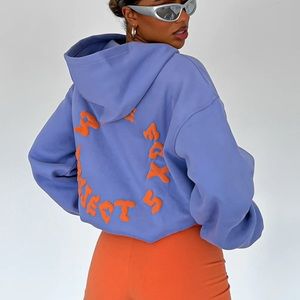 Project 5 Oversized Hoodie Grape